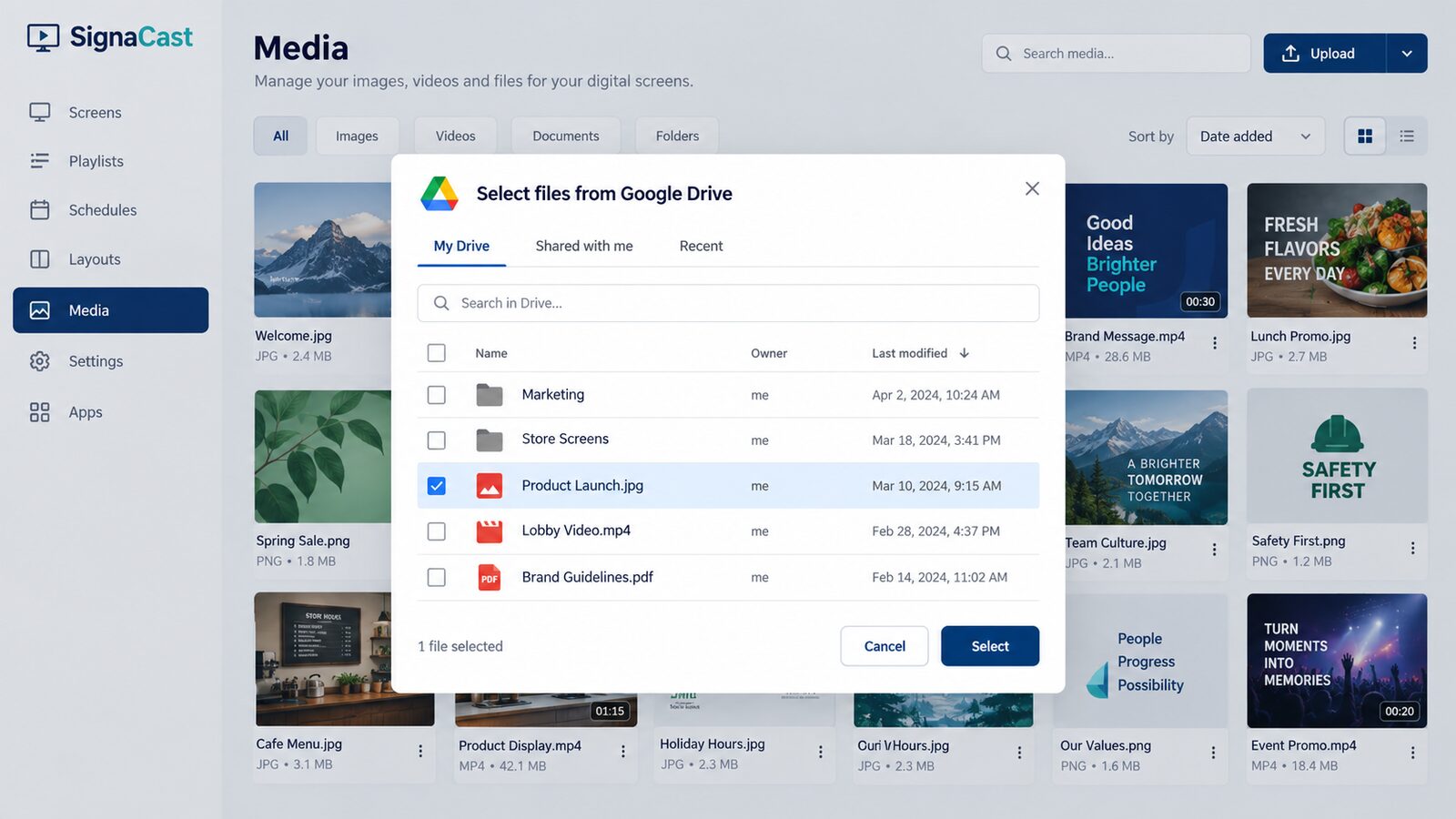 Google Drive — concept preview 1 of 1